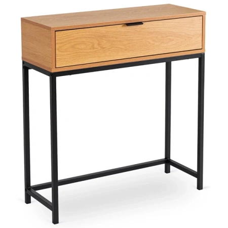 Toaletka PETRA Dąb/Czarna