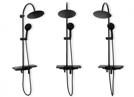 ZESTAW NATRYSKOWY VIGO CZARNY