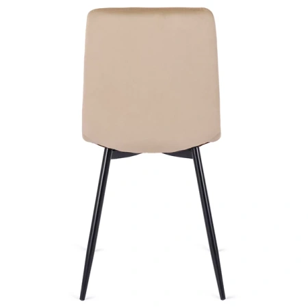 Krzesło ROBIN Beżowe Welurowe