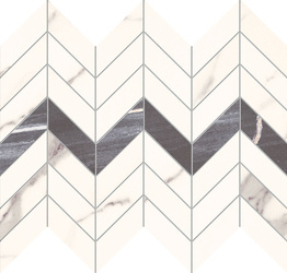 Tubądzin Domino Bonella White Mozaika 24,6x29,8