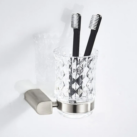 322224 KUBEK ŁAZIENKOWY WISZĄCY CHROM CRIS