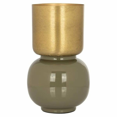 RICHMOND wazon CLOVER szczotkowane złoto