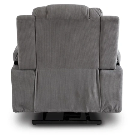 Fotel Masujący z Funkcją Wstawania FENIX Szary