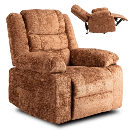 Fotel ARTURO Rudy Welurowy