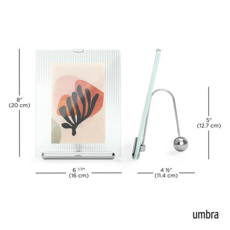 UMBRA ramka na zdjęcia FLUTE 4x6 srebrna