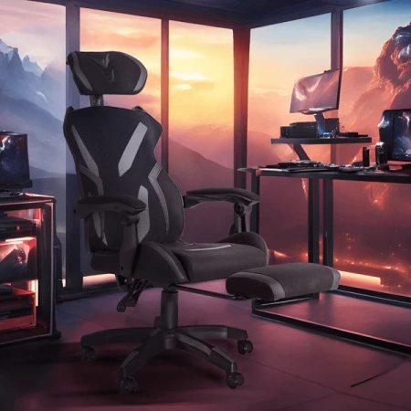 Fotel Obrotowy MAXIMO Czarny