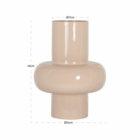 RICHMOND wazon BENICE S beżowy