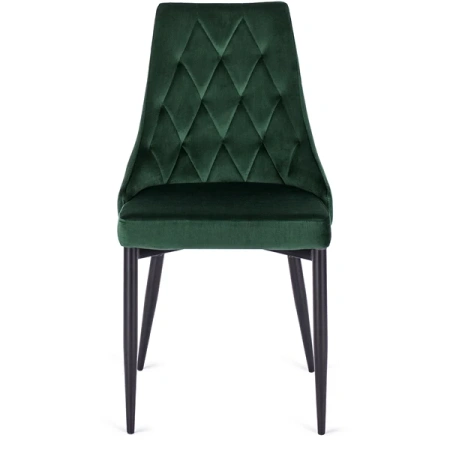 Krzesło CORK Zielone Welurowe