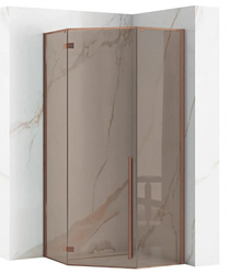 KABINA DIAMOND BROWN/BRUSH COPPER 90x90