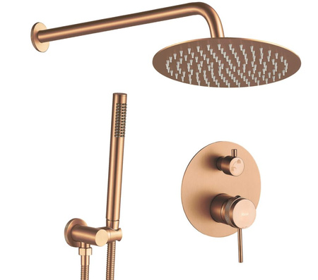 ZESTAW NATR PODTYNKOWY LUNGO GRIP MIEDŹ SZCZ + BOX