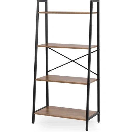 Regał GIA Orzech/Czarny