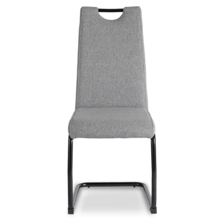 Krzesło LOPEZ Szare/Czarne