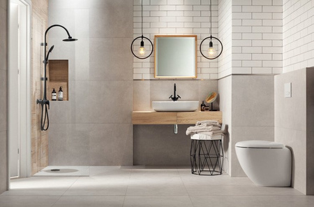 Tubądzin Domino Entina Grey MAT 59,8x59,8