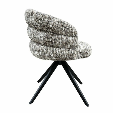 RICHMOND krzesło obrotowe SERENITY        brązowe - trudnopalne