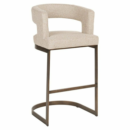 RICHMOND krzesło barowe ELLIS beżowe