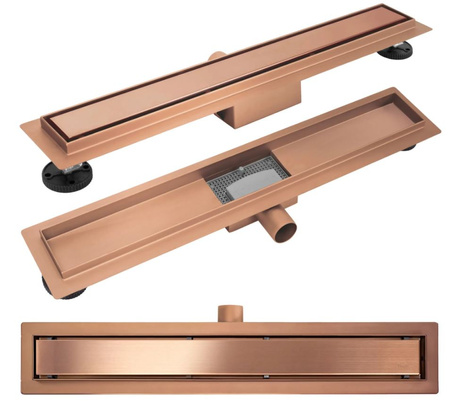 ODPŁYW NEOX MIEDŹ SZCZOTKOWANA 500