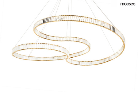 MOOSEE lampa wisząca WAVE 160A złota