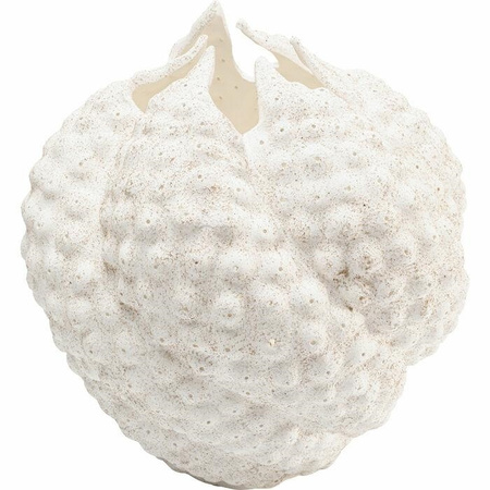 KARE wazon dekoracyjny ANEMONE 26 cm      biały