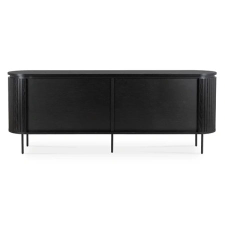 Komoda Czterodrzwiowa BECK 200 cm Czarna