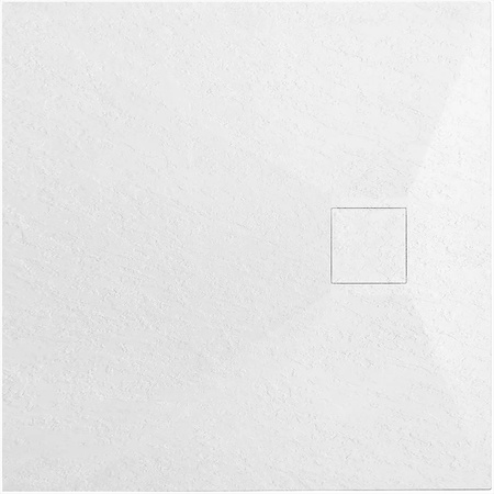 BRODZIK MAGNUM WHITE 90x90 + SYFON