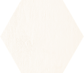Tubądzin Mild Garden White Hex Dekor 19,2x22,1