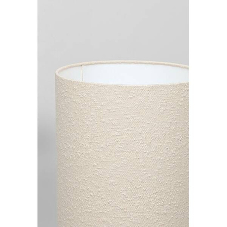 KARE lampa podłogowa MARLEEN BOUCLE 130   cm beżowa