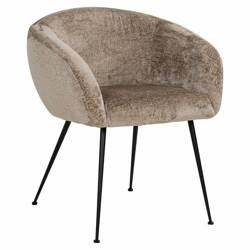 RICHMOND krzesło RUBY brązowe