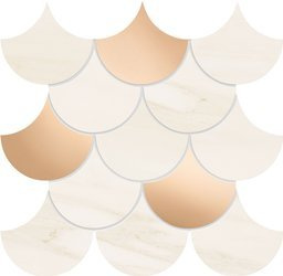 Tubądzin Maciej Zień Sheen Copper Mozaika 19,3x29