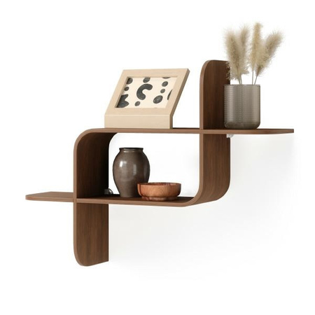 UMBRA półka ścienna MONTAGE               ciemnobrązowa