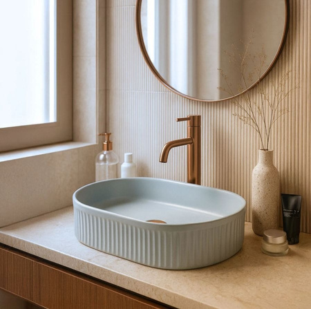 UMYWALKA VANDA 48 BABY BLUE MATT - NABLATOWA