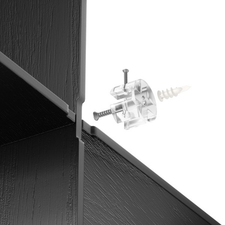 UMBRA półka ścienna MONTAGE czarna