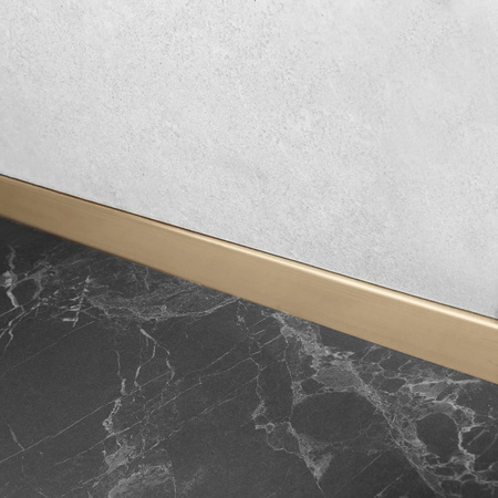 LISTWA CZOŁOWA ZŁOTA SZCZOTKOWANA 120 cm