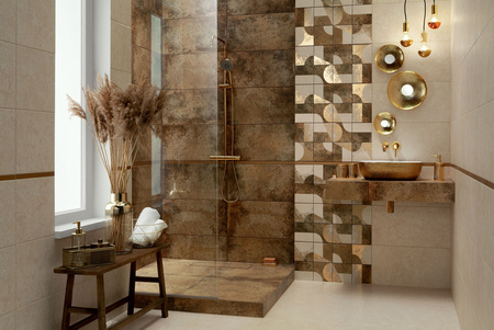 Tubądzin Domino Credo Beige Mat 59,8x59,8
