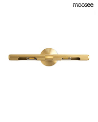 MOOSEE lampa ścienna CRUDO złota