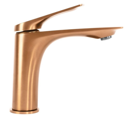 BATERIA UMYWALKOWA AVALON MIEDŹ SZCZOTKOWANA NISKA