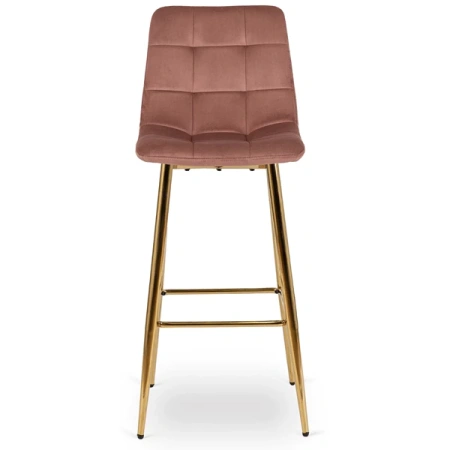 Hoker ARIEL Różowy Welurowy