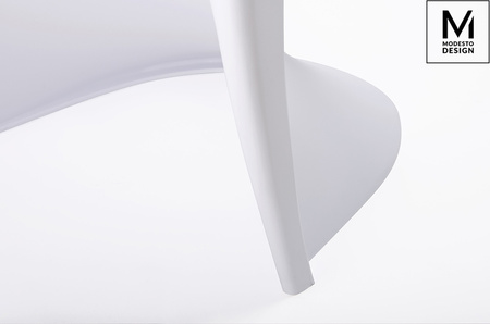 MODESTO krzesło HOVER białe -             polipropylen