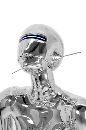 MOOSEE lampa podłogowa / rzeźba CYBER     WOMAN