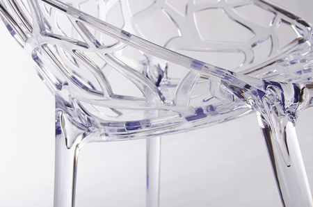 Krzesło KORAL transparentne  - poliwęglan