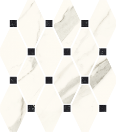 PARADYŻ CALACATTA MOZAIKA CIĘTA MIX POLER 23,6X25,2
