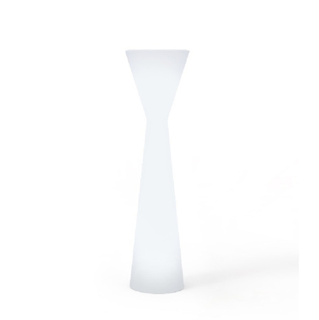 NEW GARDEN lampa podłogowa KONIKA 170 BATTERY biała