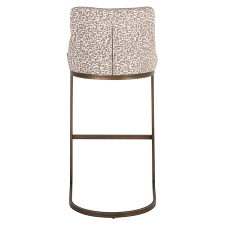 RICHMOND zestaw 2 krzeseł barowych        BOLTON natural geo