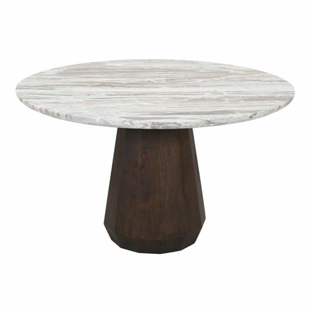 RICHMOND stół jadalniany OBEROY 130       brązowy