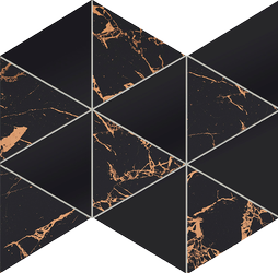 Tubądzin Gold Moon Dark Mozaika 32,8x25,8