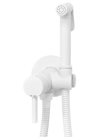 BATERIA BIDETOWA PODTYNKOWA LOOP LUNGO BIAŁA