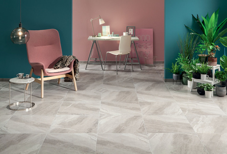Tubądzin Domino Fino Grey Mat 59,8x59,8