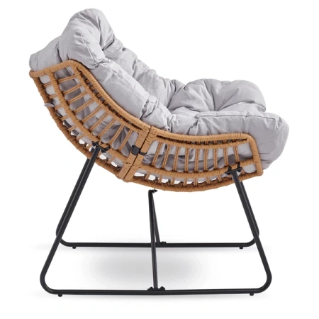Fotel Wypoczynkowy FIN Szary