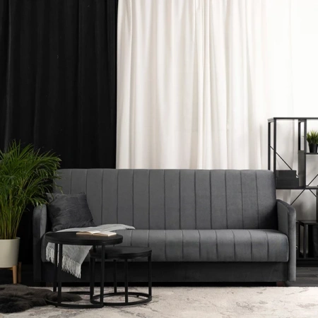 Zestaw 2x Sofa PORTO Szara