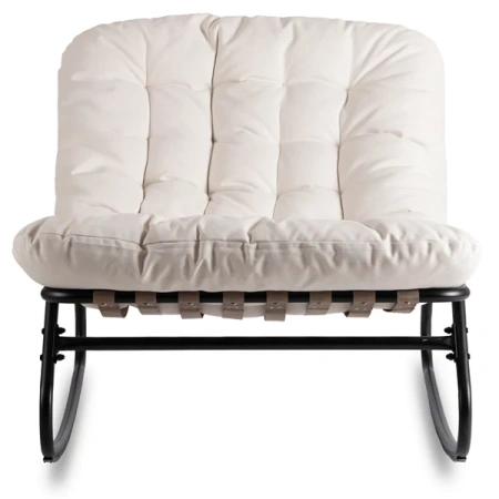 Fotel Bujany AURORA Beżowy