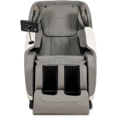 Fotel Masujący VX MAX Szary Ekoskóra